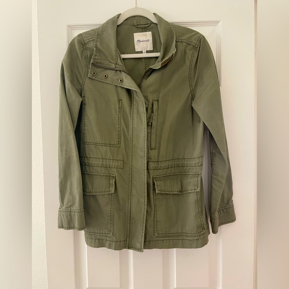 Madewell cargo utility jacket